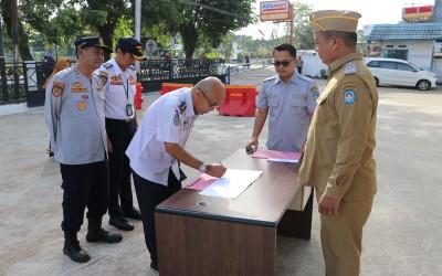 Giat Apel dirangkai dengan Penandatanganan Pakta Integritas dan Perjanjian Kinerja Tahun Anggaran 2026