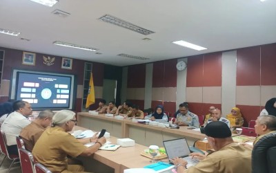 Rapat koordinasi pertimbangan/kajian penerimaan hibah
